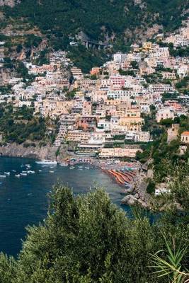 Book cover for Picturesque Italian Seaside Village Positano, Italy