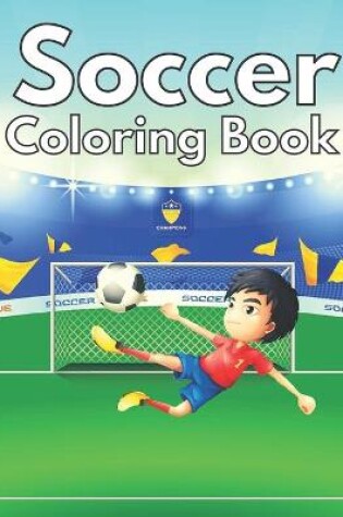 Cover of Soccer Coloring Book