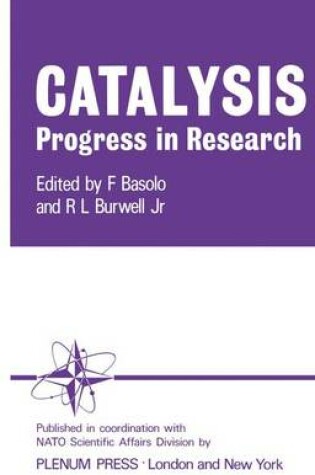 Cover of Catalysis Progress in Research