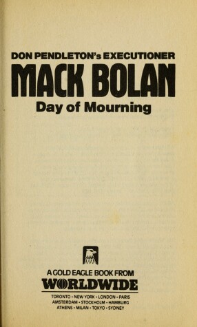 Book cover for Day Of Mourning