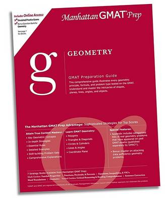 Book cover for Geometry GMAT Preparation Guide