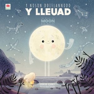 Book cover for Y Noson Ddiflannodd y Lleuad / The Night the Moon Went Missing