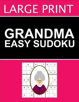 Book cover for Grandma Easy Sudoku