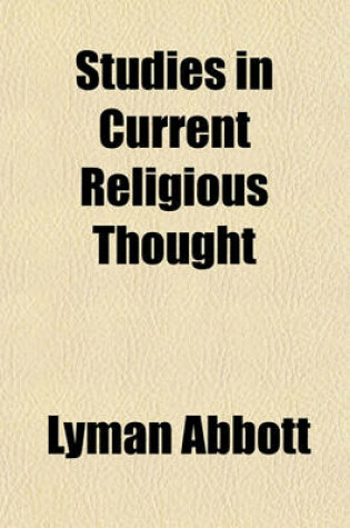 Cover of Studies in Current Religious Thought