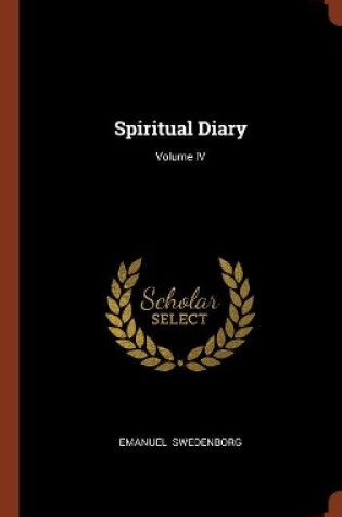 Cover of Spiritual Diary; Volume IV
