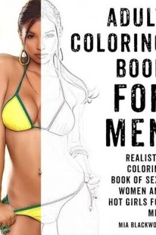 Cover of Adult Coloring Book For Men