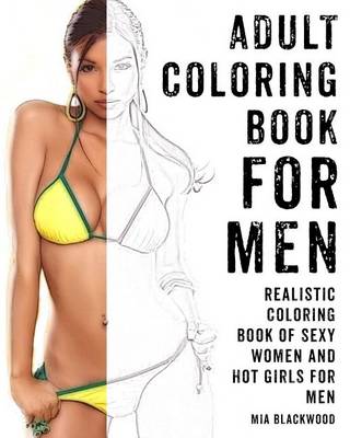 Book cover for Adult Coloring Book For Men