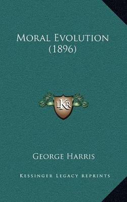 Book cover for Moral Evolution (1896)