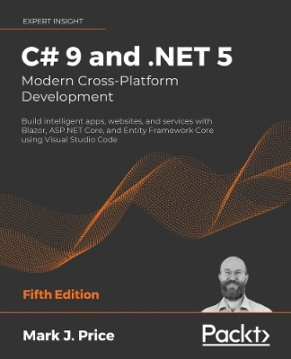 Book cover for C# 9 and .NET 5 – Modern Cross-Platform Development