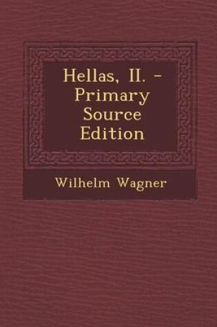 Cover of Hellas, II.