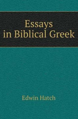 Cover of Essays in Biblical Greek