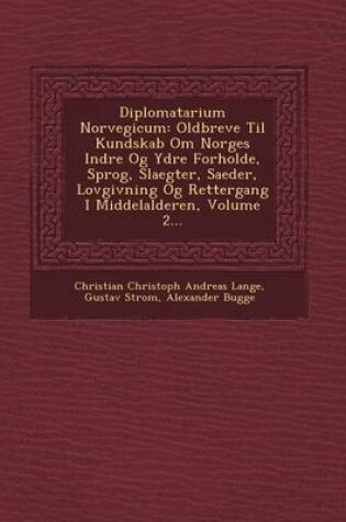 Cover of Diplomatarium Norvegicum