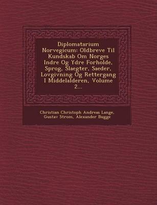 Book cover for Diplomatarium Norvegicum
