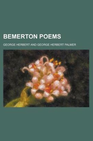 Cover of Bemerton Poems