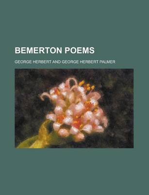 Book cover for Bemerton Poems