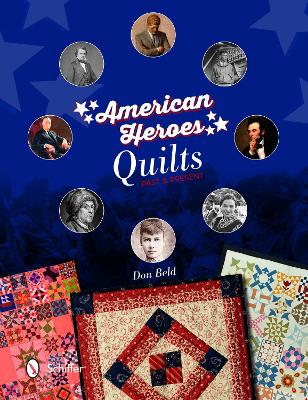 Book cover for American Heroes Quilts, Past & Present