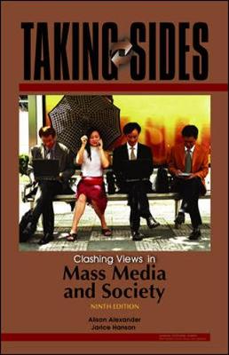 Book cover for Taking Sides: Clashing Views in Mass Media and Society