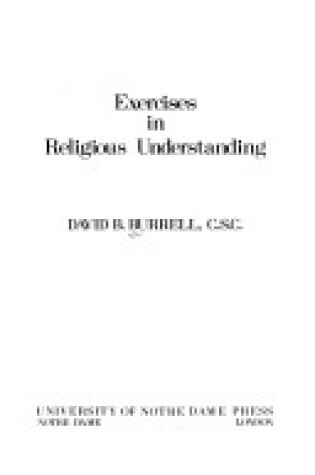 Cover of Exercises in Religious Understanding