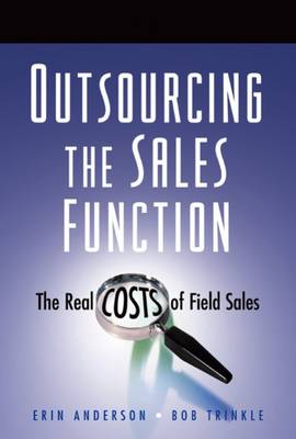 Book cover for The Outsourcing the Sales Function