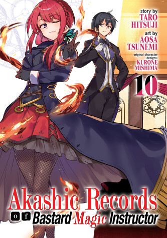 Book cover for Akashic Records of Bastard Magic Instructor Vol. 10