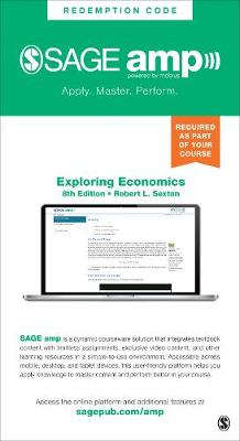 Book cover for Exploring Economics - Sage Amp Edition