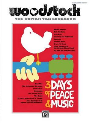 Cover of Woodstock -- The Guitar Tab Songbook