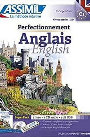 Cover of Perfectionnement Anglais (superpack USB: book+CD mp3+cle USB)