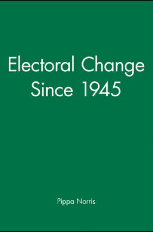 Cover of Electoral Change Since 1945