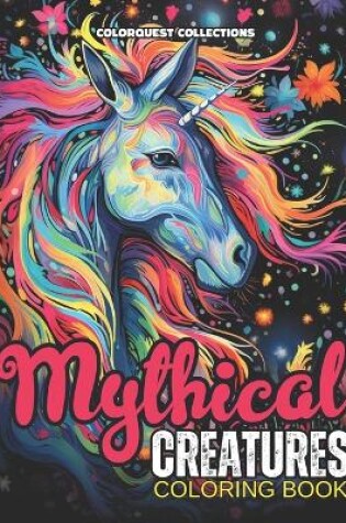 Cover of Mythical Creatures Coloring Book