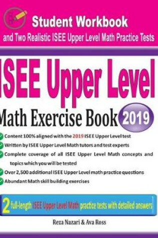 Cover of ISEE Upper Level Math Exercise Book