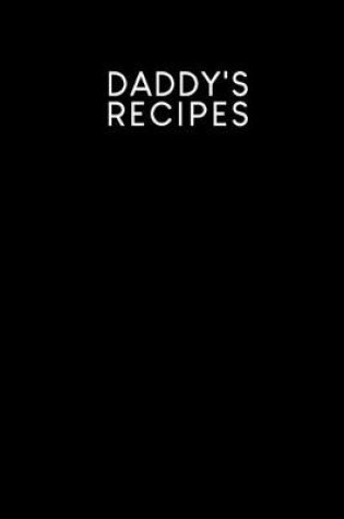 Cover of Daddy's recipes