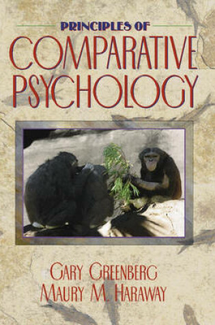 Cover of Principles of Comparative Psychology