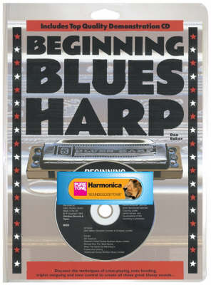 Book cover for Beginning Blues Harp (Book/CD/Harmonica)