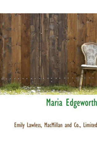 Cover of Maria Edgeworth