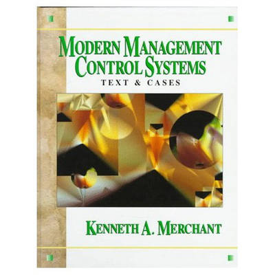 Book cover for Modern Management Control Systems