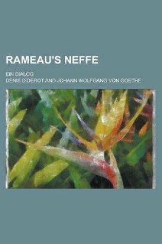 Cover of Rameau's Neffe; Ein Dialog