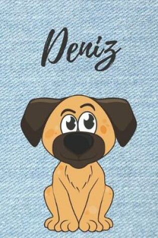 Cover of Deniz Hund-Malbuch / Notizbuch Tagebuch