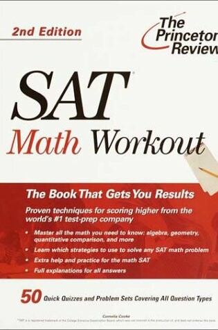 Cover of Sat Math Workout