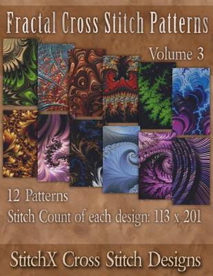 Book cover for Fractal Cross Stitch Patterns