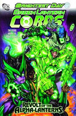 Book cover for Green Lantern Corps Revolt Of Alpha Lanterns HC
