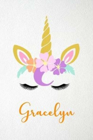 Cover of Gracelyn A5 Lined Notebook 110 Pages