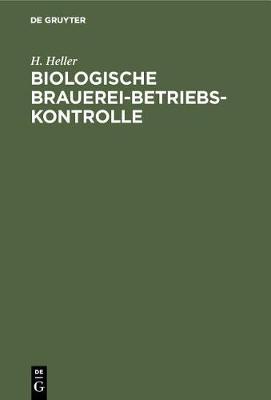 Book cover for Biologische Brauerei-Betriebs-Kontrolle