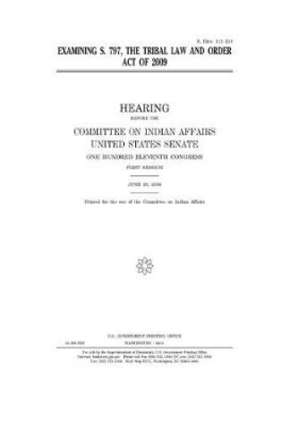 Cover of Examining S. 797