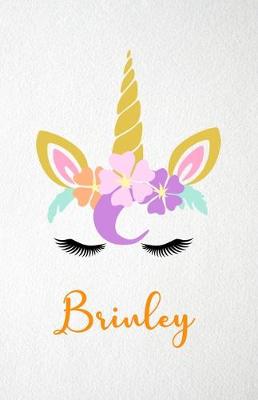 Book cover for Brinley A5 Lined Notebook 110 Pages