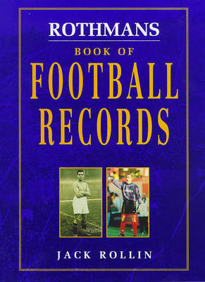 Book cover for Rothmans Book of Football Records