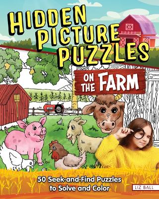 Book cover for Hidden Picture Puzzles on the Farm