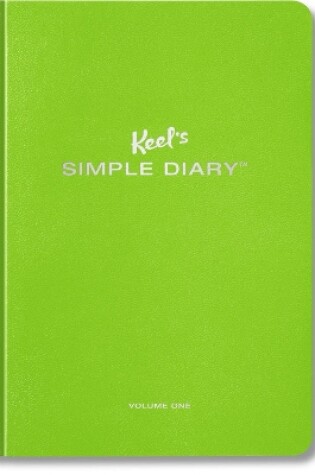 Cover of Keel's Simple Diary Volume One (lime green)