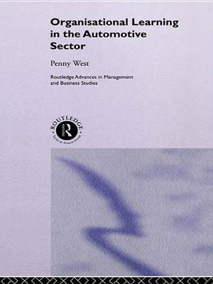 Cover of Organisational Learning in the Automotive Sector