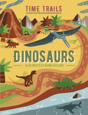 Book cover for Time Trails: Dinosaurs