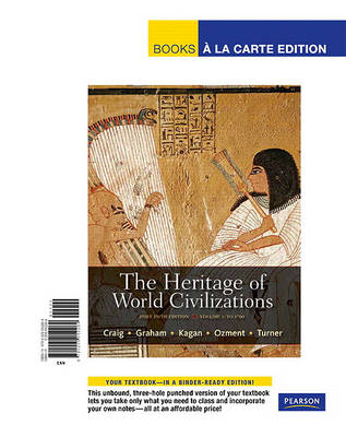 Book cover for The Heritage of World Civilizations, Volume 1
